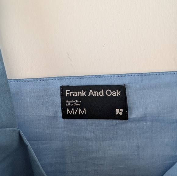 Frank & Oak Powder Blue Square Neck Cotton Tank - Picture 5 of 10